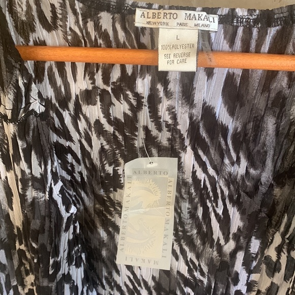 NWT Alberto Makali tunic Vest Sz. Lg. - Picture 4 of 14
